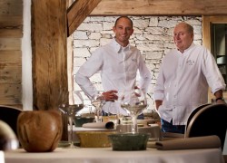 René und Maxime Meilleur vom Restaurant La Bouitte in Savoien