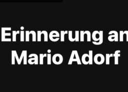 Erinnerung an Mario Adorf