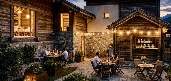 Le Rucher, Hotel Central
